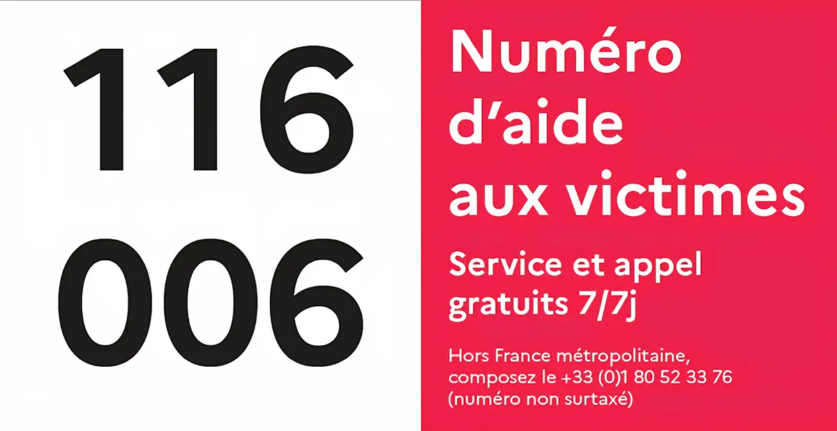116006 Numéros d'aide aux victimes