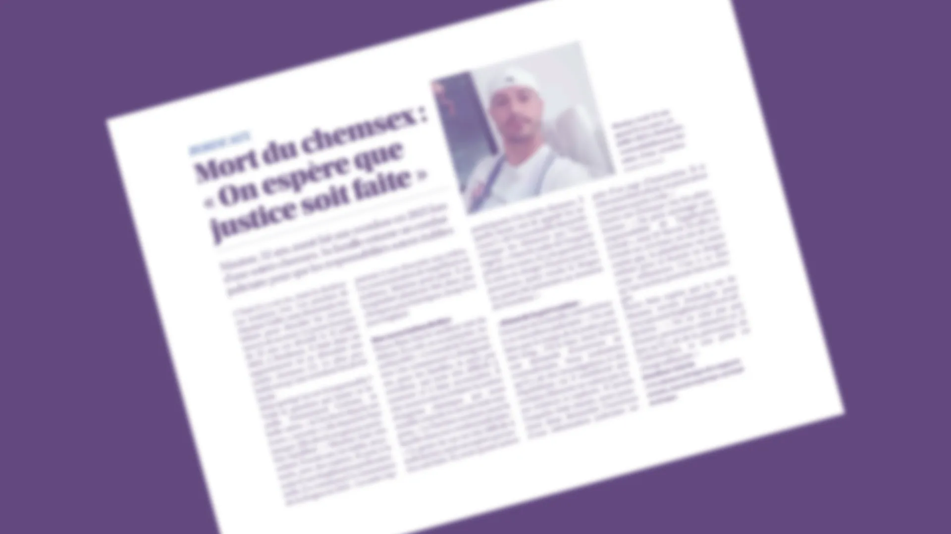 Chemsex : pourquoi les morts restent invisibles